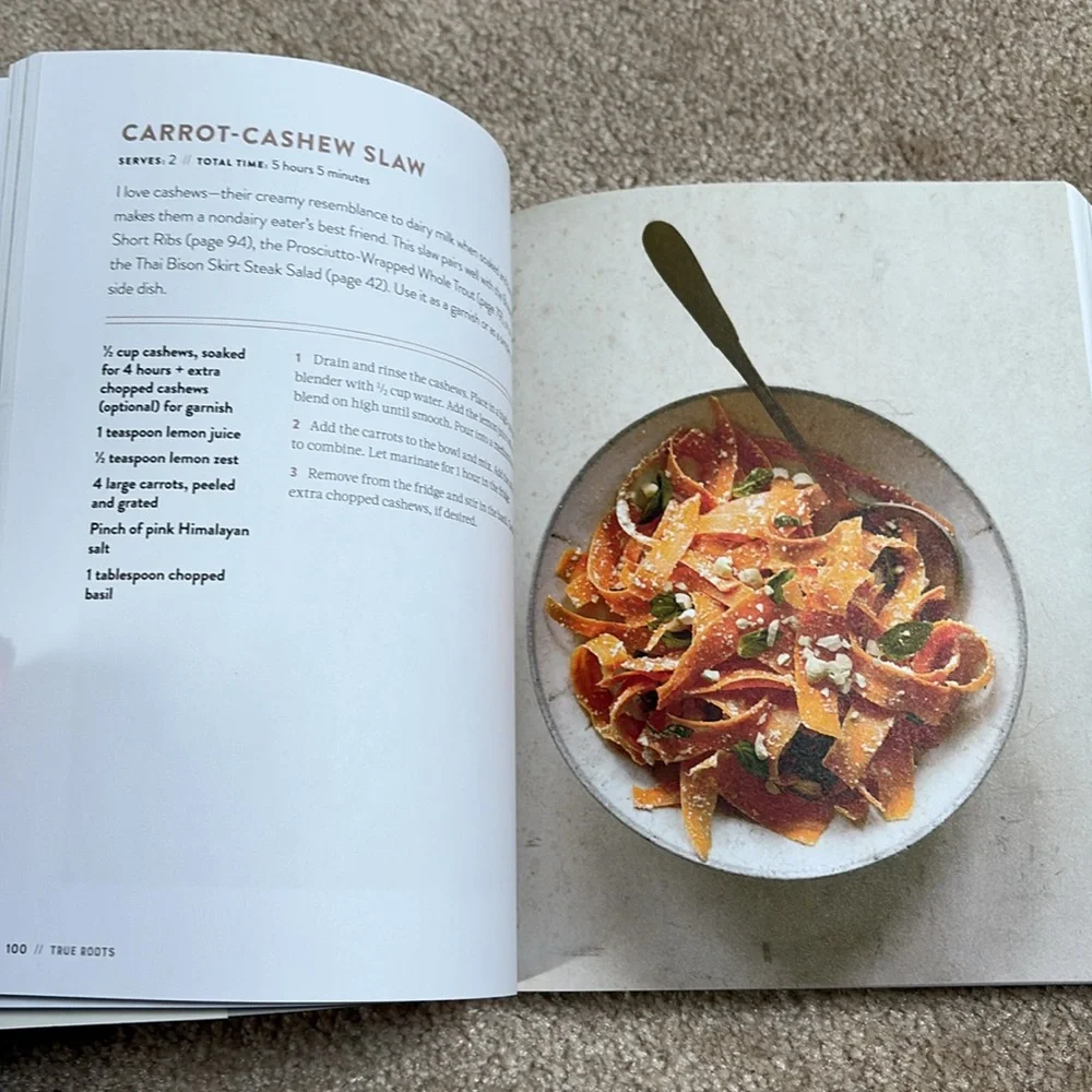 NEW True Roots Cookbook by Kristin Cavallari Recipes free of gluten, dairy,sugar